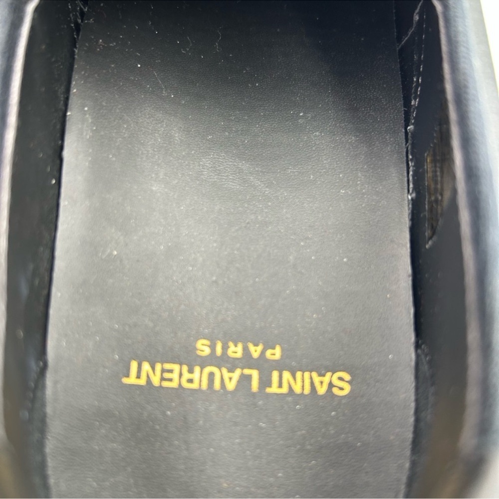 Women’s Saint Laurent Venice radio print slip on sneakers size 38 made in Italy - Picture 11 of 11
